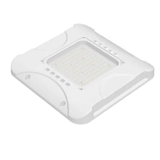 90W/120W/150W Dimmable LED Canopy Light with CCT Selectable 4500K/5000K/5700K - IP65 Rated - Lumens Depot