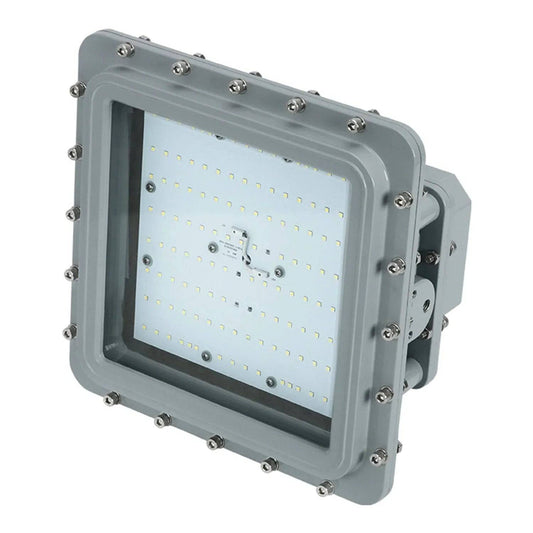 150 Watt LED Explosion-Proof Flood Light, D Series, 5000K Non Dimmable, 20250LM, AC100-277V-IP66 - Lumens Depot