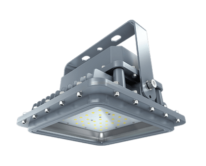 60 Watt LED Explosion Proof Flood Light, D Series, 5000K Non Dimmable, 13500LM, AC100-277V-IP66 - Lumens Depot