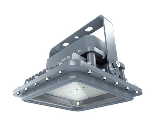 60 Watt LED Explosion Proof Flood Light, D Series, 5000K Non Dimmable, 13500LM, AC100-277V-IP66 - Lumens Depot