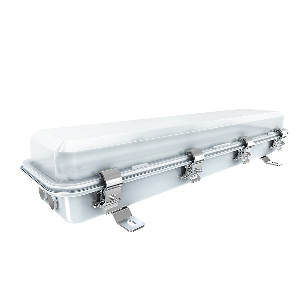 2ft LED Explosion Proof Vapor Proof Light, 30W, R Series, 5000K, 4,200 Lumens, 100-277 VAC - Lumens Depot
