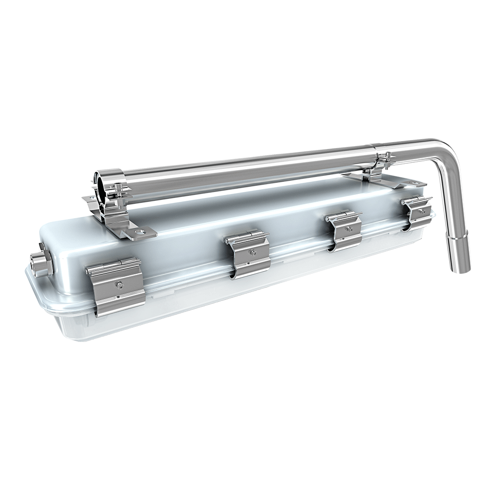 LED Explosion-Proof Flood Light - 30W LED Explosion LINEAR LIGHT, R Series, 5000K- Non Dimmable, 5600LM, AC100-277V - IP66 - Lumens Depot