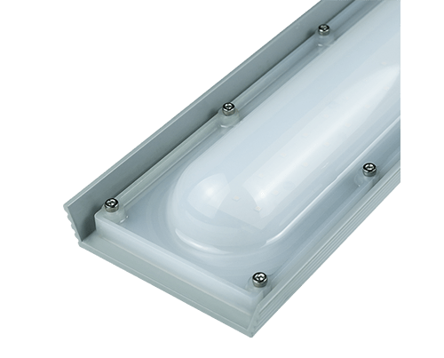 40 Watt Explosion Proof Linear Light, H Series, 5000K Non Dimmable, 5600 LM, IP66 - Lumens Depot