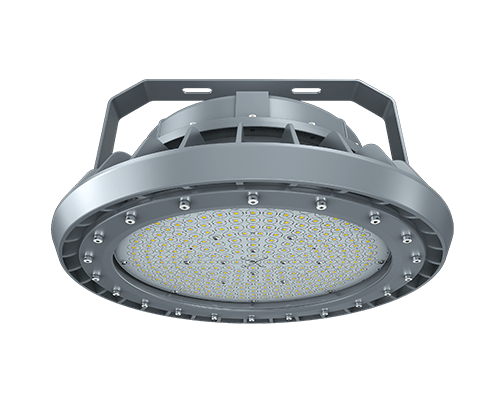 300 Watt LED Explosion Proof Round High Bay Light, B Series, 5000K- Non Dimmable, 42000LM, AC100-277V - Lumens Depot