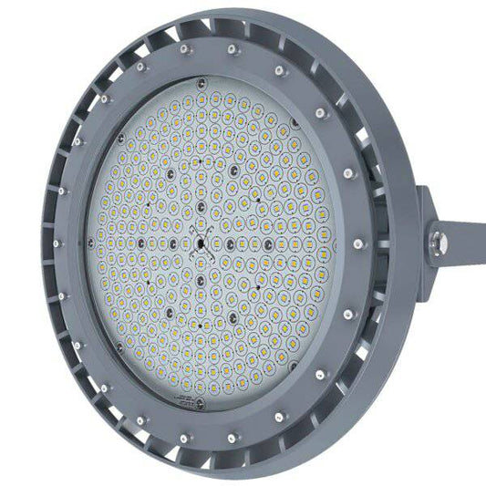 400 Watt LED Explosion Proof Round High Bay Light, B Series, 5000K- Non Dimmable, 56000LM, AC100-277V - Lumens Depot