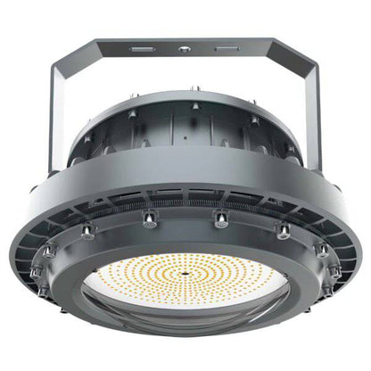 LED Explosion-Proof Light - 100 Watt LED Explosion Proof Round High Bay Light, C Series, 5000K- Non Dimmable, 13500LM, AC100-277V-IP66 - Lumens Depot