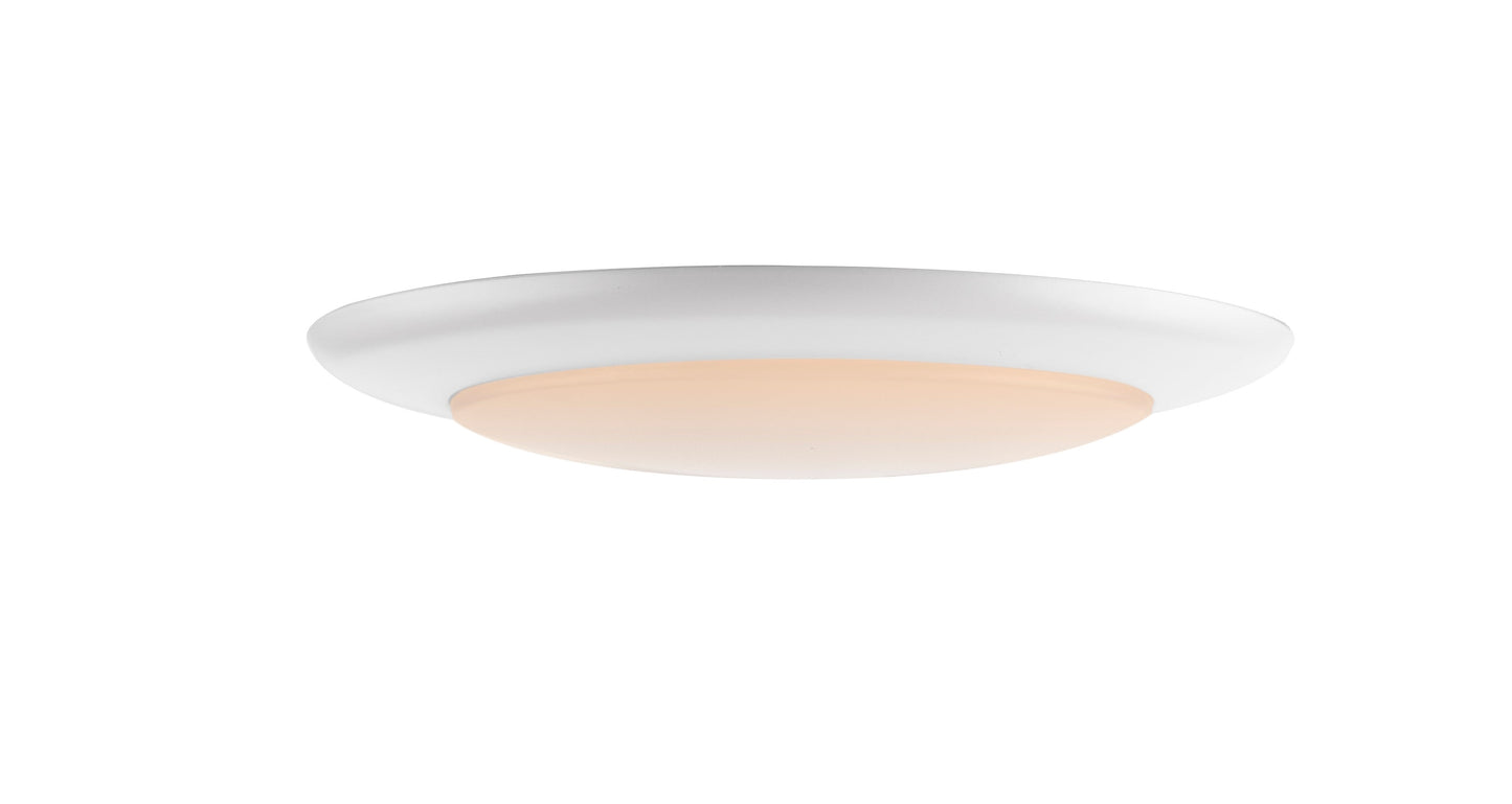 6" inch, Selectable 5 CCT, LED Flush Mount, 15W, 1200 LM, 120V, ETL, Energy Star Listed, For Homes, Offices, Kitchens, Hallways, Basement - Slim Recessed Lighting - Lumens Depot