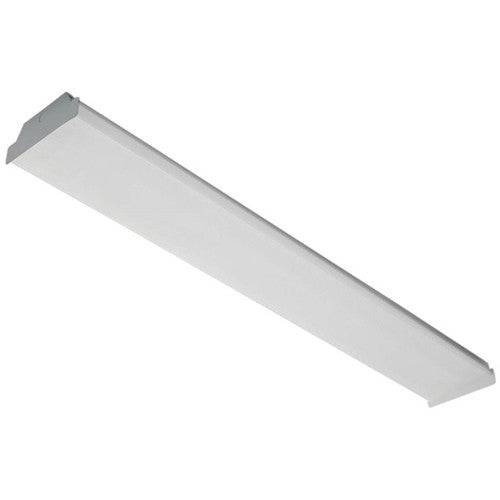 4ft LED Wraparound Light 40W - 3500K/4000K/5000K CCT Selectable - Prismatic Lens - Lumens Depot