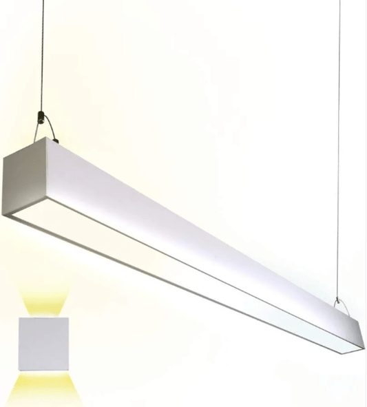 4ft Up & Down LED Linear Light, 115lm/w, 50W, Dimmable, Color Tunable - 3500k/4000k/5000k - Lumens Depot