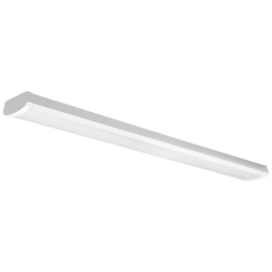 4ft. x 5in. Industrial LED Wraparound Light with Tunable Wattage & CCT: 32W/40W/48W - 3500K/4000K/5000K - Lumens Depot
