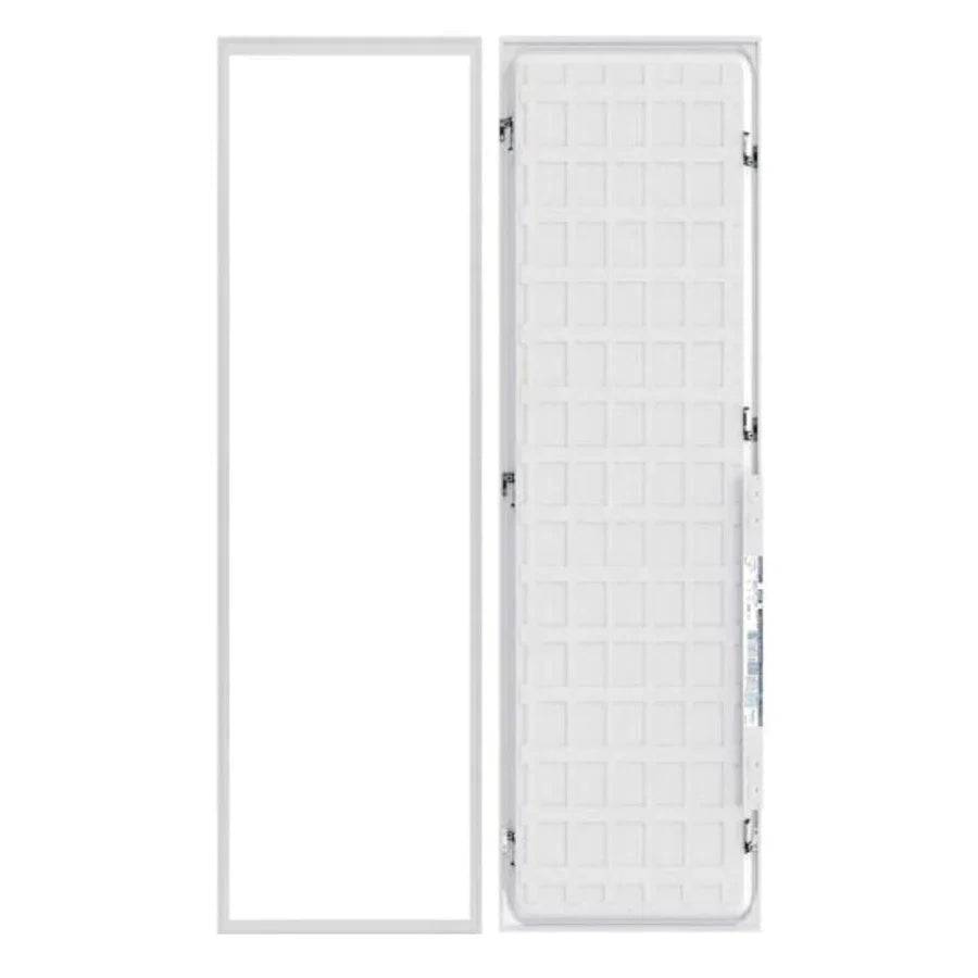 1x4 LED Flat Panel: Adjustable Wattage (20W/30W/40W), Tunable CCT (3500K/4000K/5000K), Backlit, 0-10V Dimmable - Lumens Depot