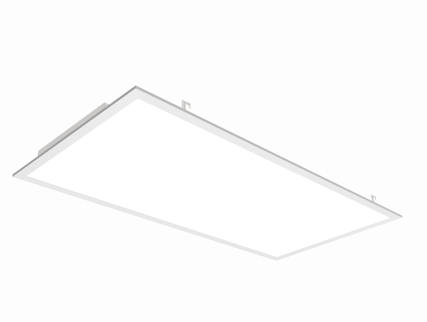 2x4 LED Flat Panel Light – 30W-72W Selectable Wattage & 3000K-6500K CCT, 9000 Lumens,Back-lit Recessed Fixture with Dip Switch & 0-10V Dimming - Lumens Depot