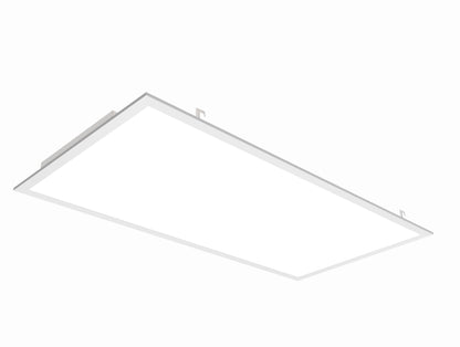 2x4 LED Flat Panel Light – 30W-72W Selectable Wattage & 3000K-6500K CCT, 9000 Lumens,Back-lit Recessed Fixture with Dip Switch & 0-10V Dimming - Lumens Depot