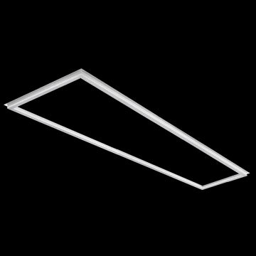1x4 Grid Frame LED T-Bar Panel Selectable Wattage (20W/30W/40W) & CCT (3500K/4000K/5000K) with Lumens (2500/3750/5000), 0-10V Dimmable - UL & DLC Listed - Lumens Depot