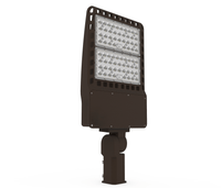 LED Parking Lot Light, Selectable 150W/100W/70W and CCT, 22,500 Lumens, Photocell & Shorting Cap- 3-Pin Sensor Base-Top & Bottom Socket