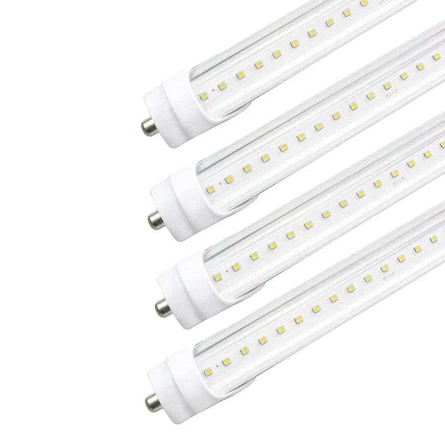 T8 - 8FT FA8 LED Tube Light - 40W, 5000K, 5000 Lumens, ETL Certified Clear Lens - Lumens Depot