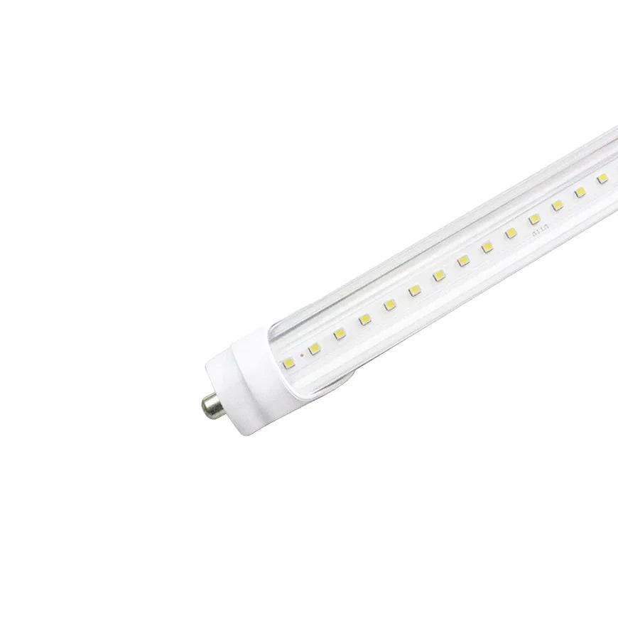 T8 - 8FT FA8 LED Tube Light - 40W, 5000K, 5000 Lumens, ETL Certified Clear Lens - Lumens Depot