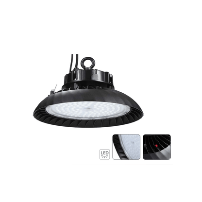 150W LED UFO High Bay Light - 22,500 Lumens, 5000K, High Efficiency, Warehouse Lighting - Lumens Depot