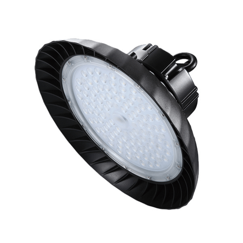 150W LED UFO High Bay Light - 22,500 Lumens, 5000K, High Efficiency, Warehouse Lighting - Lumens Depot