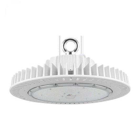 150W UFO High Bay LED Light – 22500 Lumens, 5000K Daylight, Dimmable, Energy-Efficient Commercial Lighting for Warehouses, Factories & Large Spaces - Lumens Depot