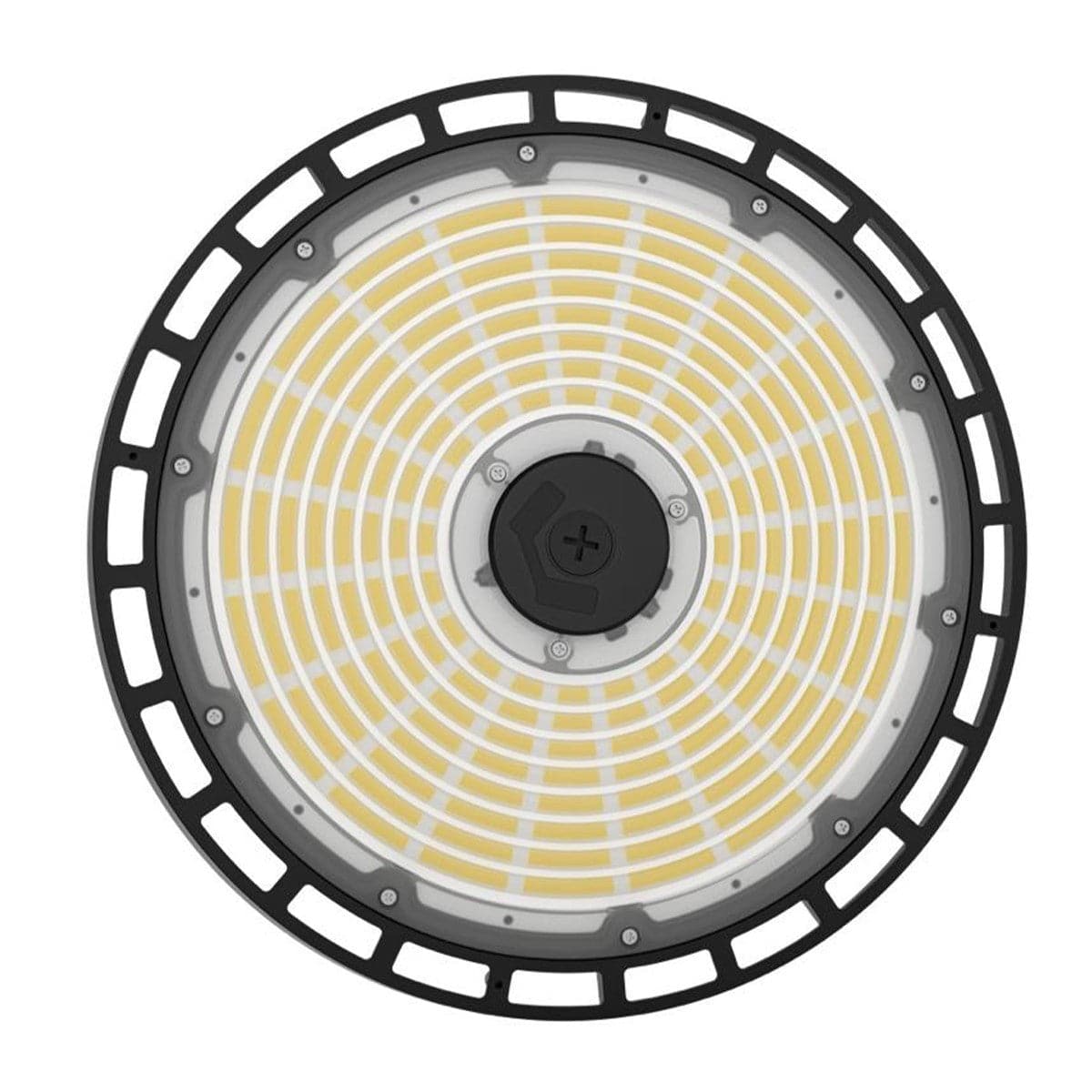 150W UFO LED High Bay Light, Selectable Wattage(80W/100W/150W) & CCT(4000K/5000K), 0-10V Dimmable, AC100-277V, CRI>80, ETL Certified - Lumens Depot