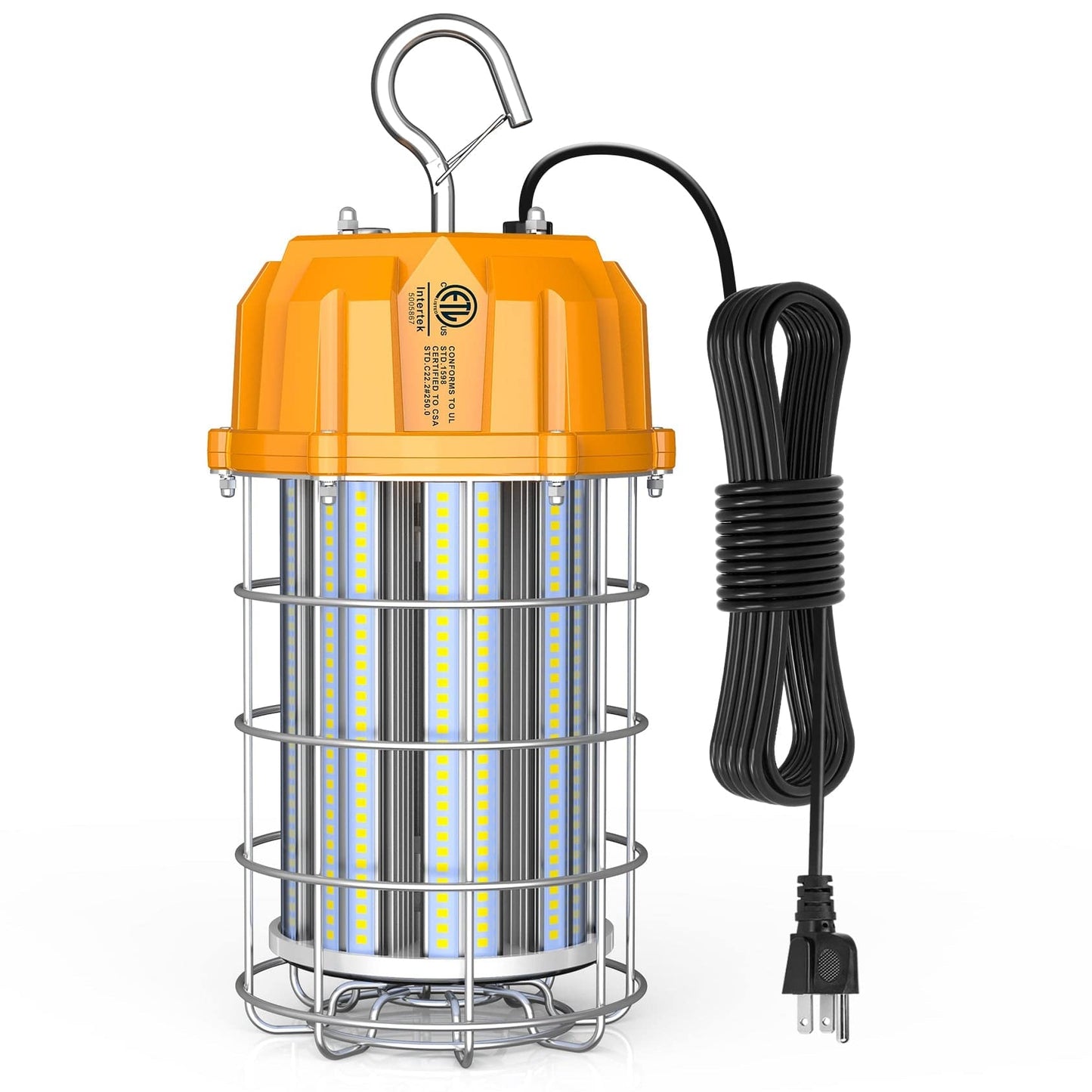 150W LED Work Light - 5000K, 360° Beam Angle, High CRI >80, 100-277V AC, ETL Certified for Factory & Warehouse - Lumens Depot