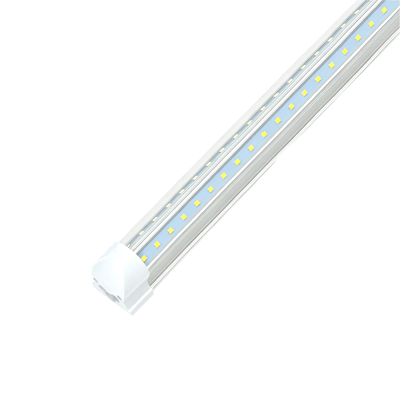 8ft LED T8 Integrated Tube Light - 60W, 7800 LM, 5000K, Plug & Play, Dimmable, ETL Listed - Lumens Depot