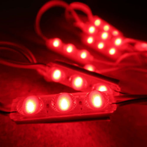 Red Enviroled Module LED Signage Modules - Red, 0.72W, 24 Lumens, 12V DC