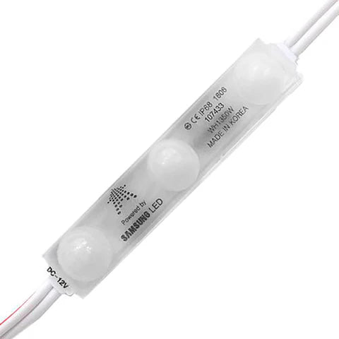 LED Sign Module - 0.72W - 66 Lumens - Green - 12V DC - 180° Beam Angle - Diffuser Lens - IP68 Waterproof - CE & ROHS Listed - Lumens Depot