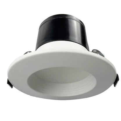 LED Recessed Downlight 4-inch, 9W/13W/18W Adjustable Wattage, 2110 Lumens, 2700K/3000K/3500K/4000K/5000K Adjustable CCT, 120-347 VAC, ETL & Energy Star Listed - Lumens Depot