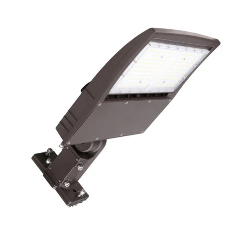 5th Gen 100W LED Area Light – Universal Bracket - High-Efficiency Outdoor LED Floodlight - Lumens Depot