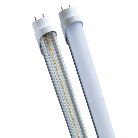 LED T8 Tube - Adj Watt 8W/10W/12W/15W/18W/20W - 2800Lm - Adj CCT 3K/3500K/4K/5K/6K/6500K - 100-277V - 4ft - Clear Lens - Type A+B - Single & Double Ended Power - ETL Listed - Lumens Depot