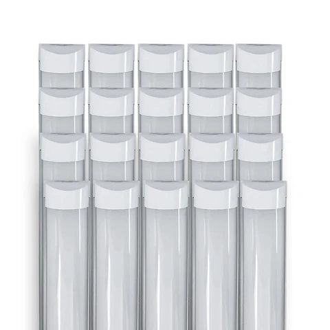 LED Shop Light - Linkable, 8ft, Selectable 40W/45W/48W/52W/56W/60W and CCT 3000k/6500K, 8400 Lumens - Lumens Depot