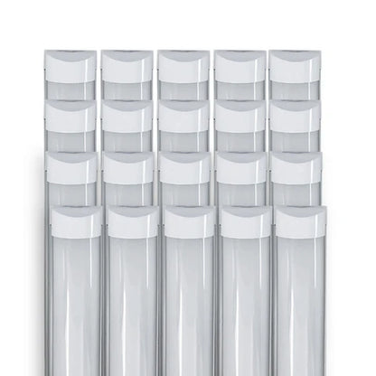 LED Shop Light - Linkable, 8ft, Selectable 40W/45W/48W/52W/56W/60W and CCT 3000k/6500K, 8400 Lumens - Lumens Depot