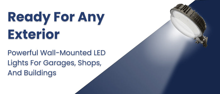 LED Wall Pack Lights Banner