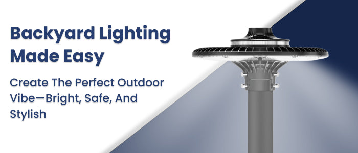 Post top Lights Banner
