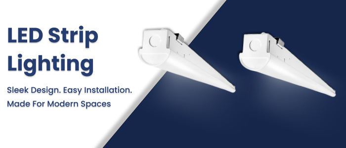 Linear Strip Lights Banner