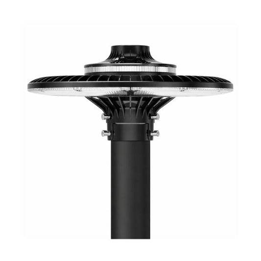150W LED Post Top Light with Photocell, 18,617 Lumens, 120-277 VAC - Lumens Depot