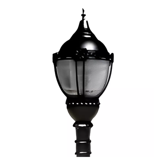 LED Post Top Light, Selectable 100W/80W/60W and CCT 3000K/4000K/5000K, 100-277 VAC, 14000 Lumens, Built-in Photocell