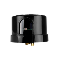 Twist-Lock Photocell – Black - Dusk-to-Dawn Sensor (AC120-277V) for LED Area Lights