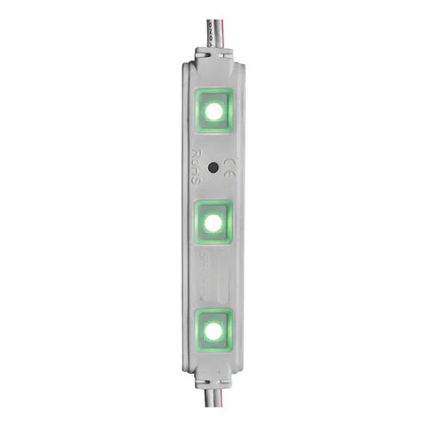 LED Sign Module - 0.72W - 66 Lumens - Green - 12V DC - 180° Beam Angle - With Diffuser - IP68 Waterproof - CE & ROHS Listed - Lumens Depot