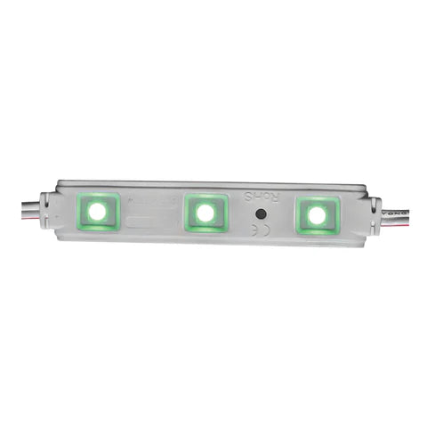 LED Sign Module - 0.72W - 66 Lumens - Green - 12V DC - 180° Beam Angle - With Diffuser - IP68 Waterproof - CE & ROHS Listed - Lumens Depot