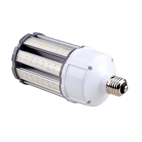 LED Corn Bulb, 18W/27W/36W Adjustable Watts, 4,524 Lumens, 5000K Daylight, E26 Base, 100-277 VAC - Lumens Depot