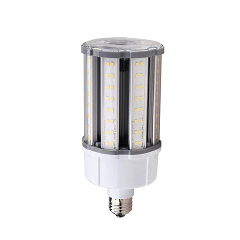 LED Corn Bulb, 18W/27W/36W Adjustable Watts, 4,524 Lumens, 5000K Daylight, E26 Base, 100-277 VAC - Lumens Depot