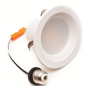 Recessed Downlight, 4 inches, 10W, Retrofit-E26 Base Type, 5 CCT 2700K-5000K– 750 Lumens - Lumens Depot