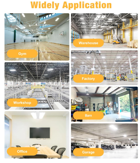 LED Linear High Bay Light, 3ft, 300W, CCT 5000K, 45,000 Lumens, 100-277V - Lumens Depot