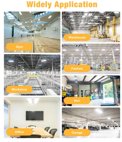 LED Linear High Bay Light, 3ft, 300W, CCT 5000K, 45,000 Lumens, 100-277V - Lumens Depot
