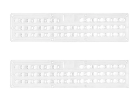 Small Milky Optical Lens (95°) for X-LHBC Linear High Bay - Soft Diffused Beam Accessory - Lumens Depot
