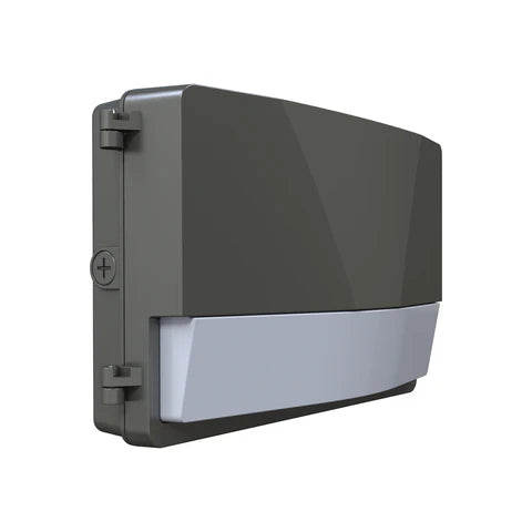 LED Semi Cut-off Wall Pack - 80W/100W/120W Adjustable - 14,400 Lumens - CCT Selectable 3000K/4000K/5000K - Built-in Photocell - IP65 Waterproof - UL & DLC Listed - 120-277V - Bronze Housing - Lumens Depot