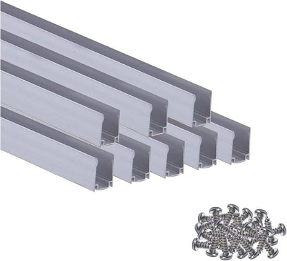 3.3FT Track Channel (10-Pack) for 110V COB LED Neon 10x4.5mm - Lumens Depot